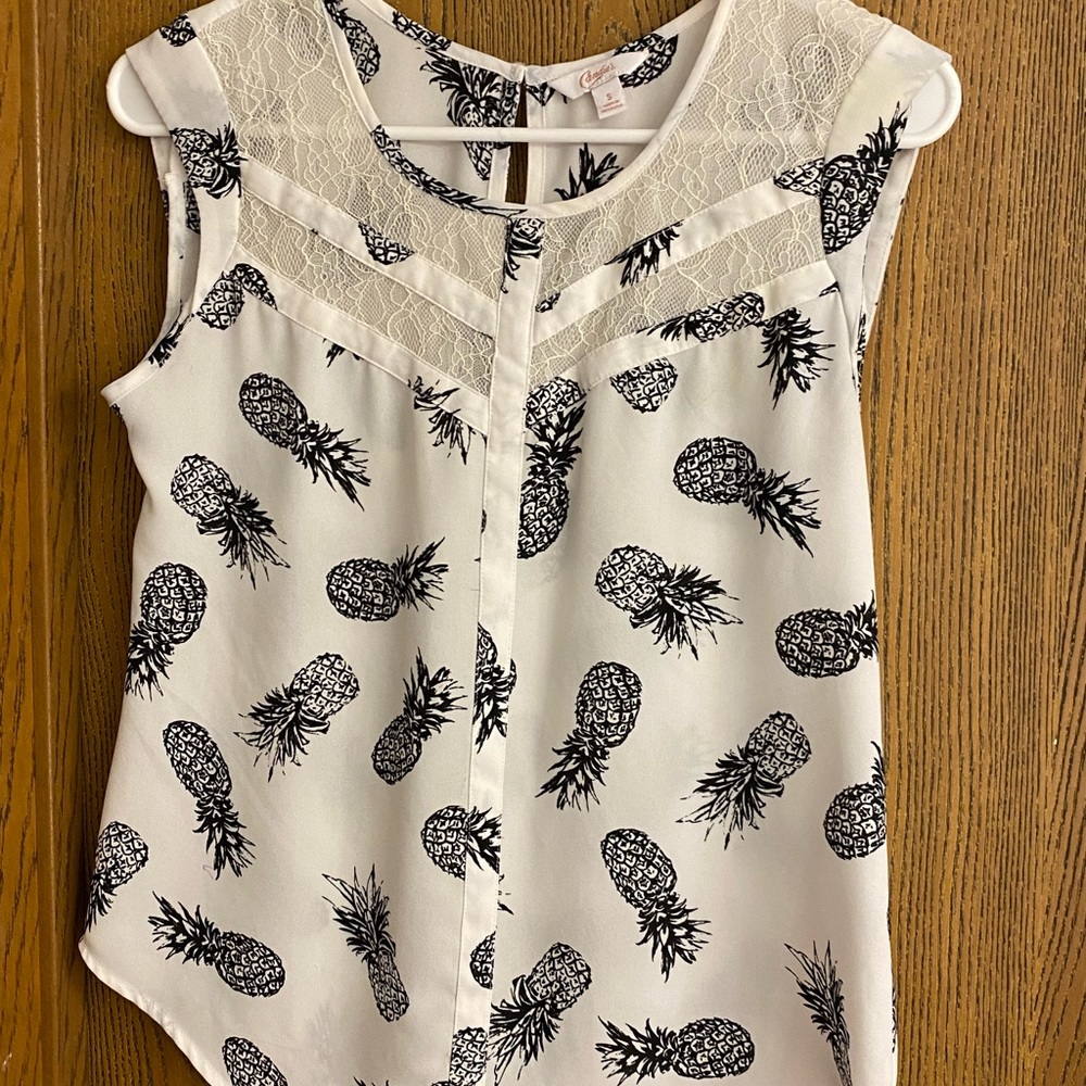 Pineapple blouse
